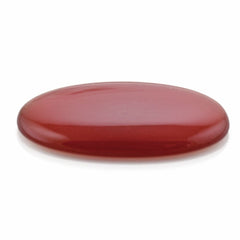 RED ONYX OVAL CAB (FLAT) 30X20MM 19.25 Cts.