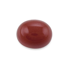 RED ONYX OVAL CAB 10X8MM 3.43 Cts.