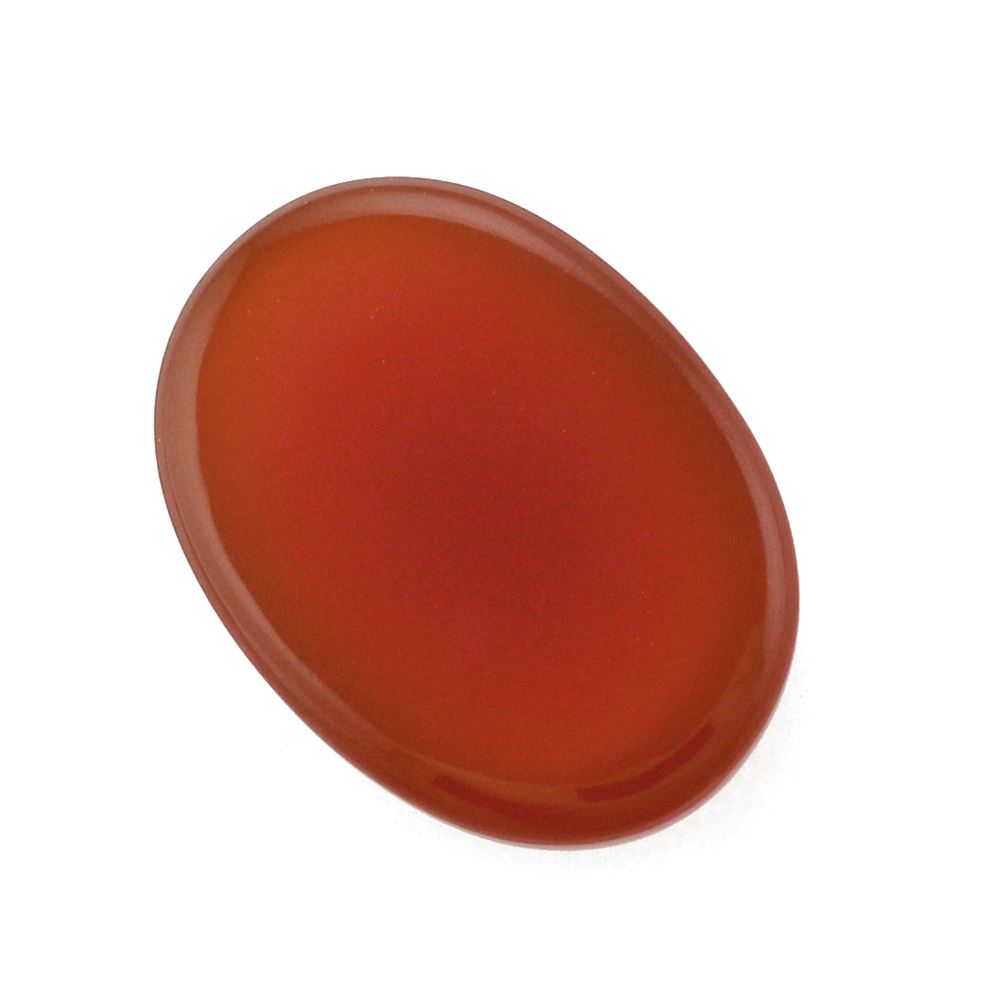 RED ONYX OVAL CAB 18X13MM 12.45 Cts.