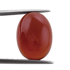 RED ONYX OVAL CAB 18X13MM 12.45 Cts.