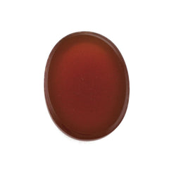 RED ONYX OVAL CAB 16X12MM 9.13 Cts.