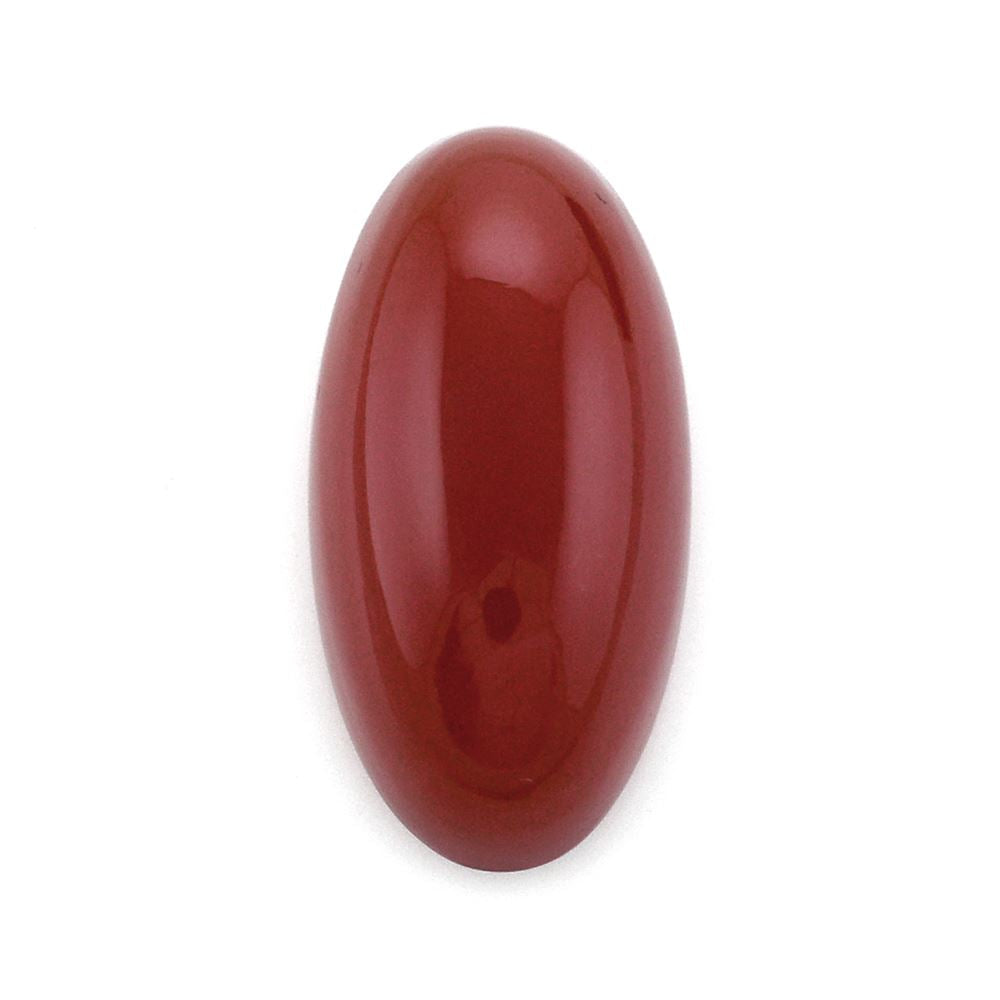 RED ONYX OVAL CAB (HIGH DOME) 20X10MM 12.30 Cts.