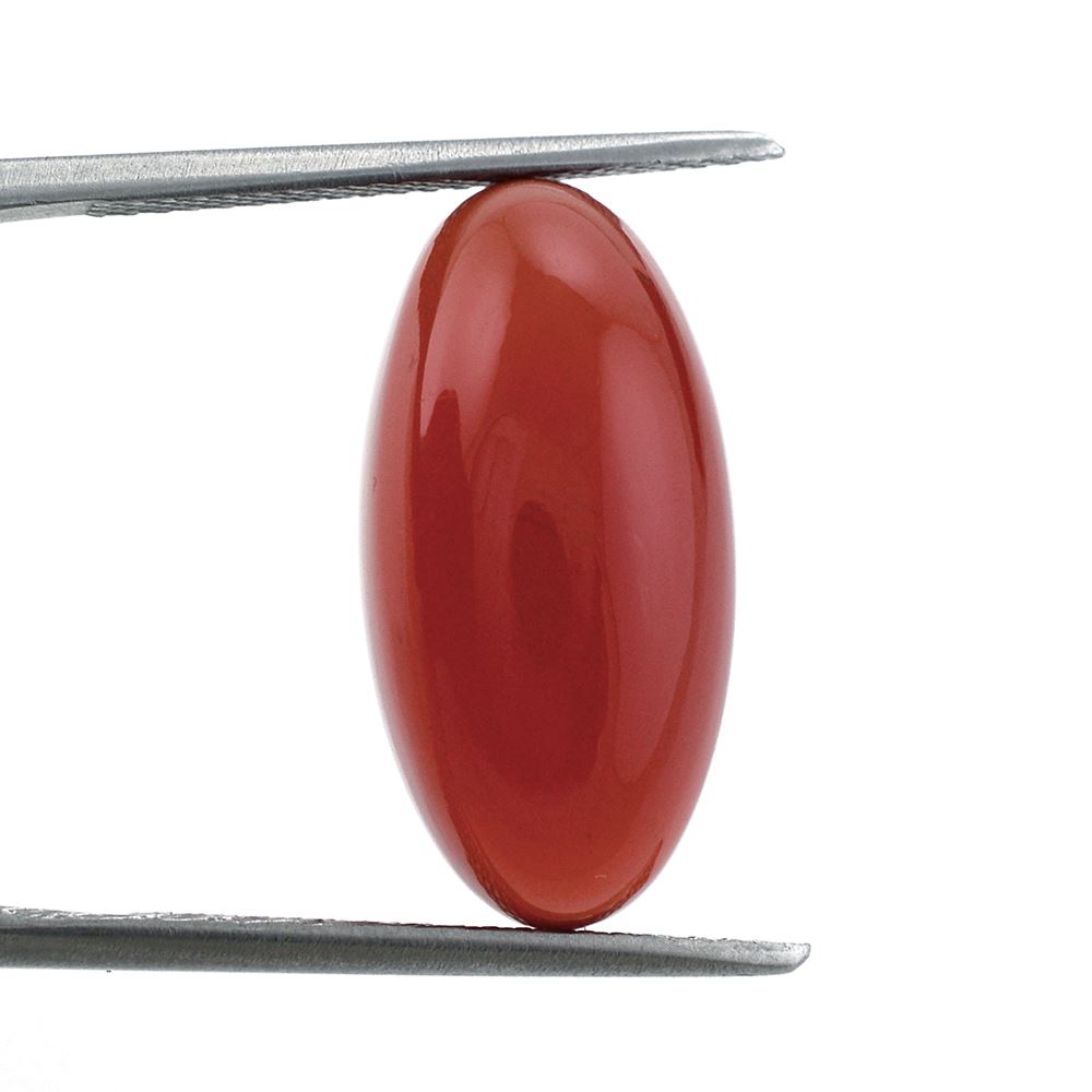 RED ONYX OVAL CAB (HIGH DOME) 20X10MM 12.30 Cts.