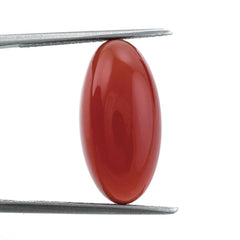 RED ONYX OVAL CAB (HIGH DOME) 20X10MM 12.30 Cts.