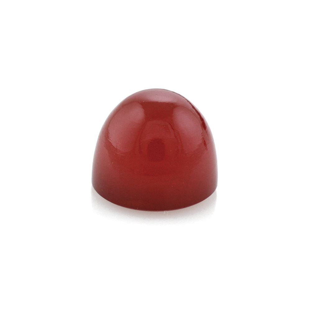 RED ONYX ROUND CAB (HIGH DOME) 8MM 3.00 Cts.
