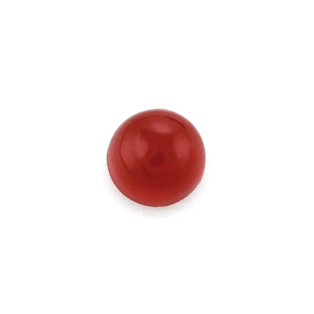 RED ONYX ROUND CAB 4MM 0.31 Cts.