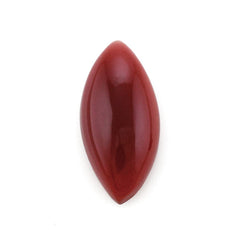RED ONYX MARQUISE CAB 15X7MM 3.01 Cts.