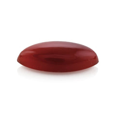 RED ONYX MARQUISE CAB 15X7MM 3.01 Cts.