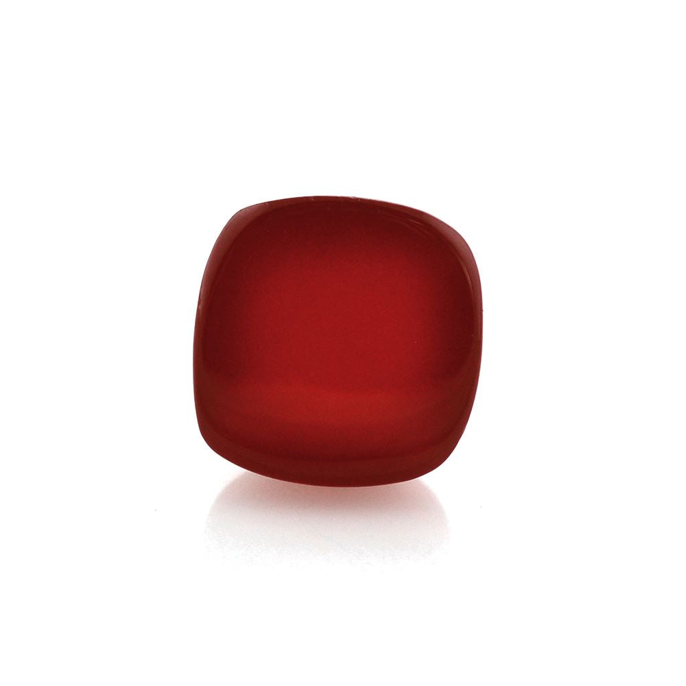 RED ONYX CUSHION CAB (HIGH DOME) 8MM 3.27 Cts.