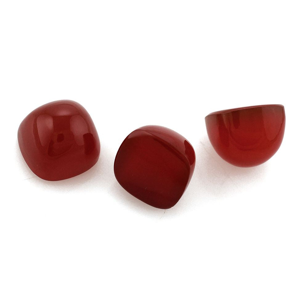 RED ONYX CUSHION CAB (HIGH DOME) 8MM 3.27 Cts.