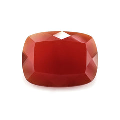 RED ONYX CUT CUSHION 20X15MM 10.55 Cts.