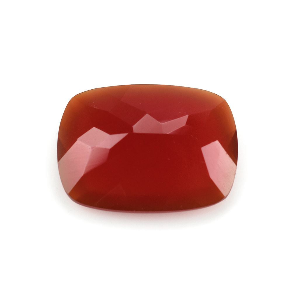 RED ONYX CUT CUSHION 20X15MM 10.55 Cts.
