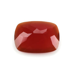 RED ONYX CUT CUSHION 20X15MM 10.55 Cts.