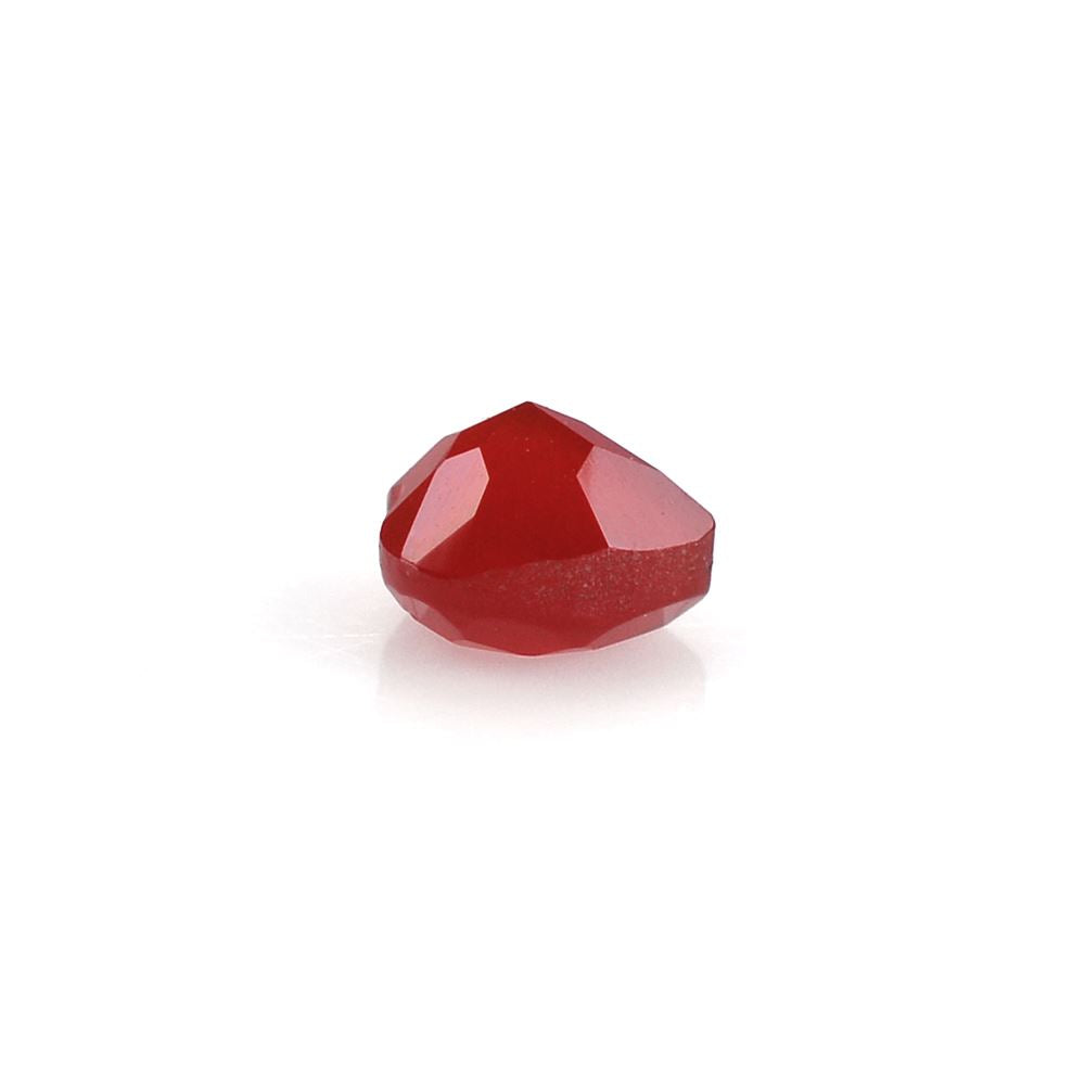 RED ONYX CUT HEART 4MM 0.30 Cts.