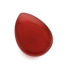 RED ONYX PEAR CAB 22X16MM 20.55 Cts.