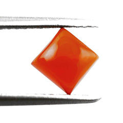 RED ONYX SQUARE CAB 5MM 0.79 Cts.