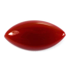 RED ONYX MARQUISE CAB 23X11MM 11.05 Cts.