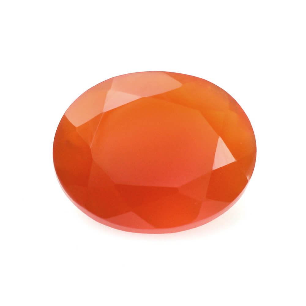 RED ONYX CUT OVAL 10X8MM 2.27 Cts.