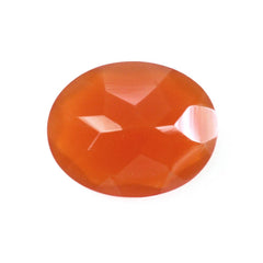 RED ONYX CUT OVAL 10X8MM 2.27 Cts.