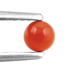 RED ONYX ROUND CAB 4MM 0.30 Cts.