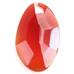 RED ONYX CUT IRREGULAR OVAL 22X14MM 9.19 Cts.