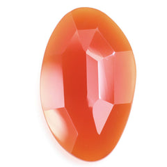 RED ONYX CUT IRREGULAR OVAL 22X14MM 9.02 Cts.