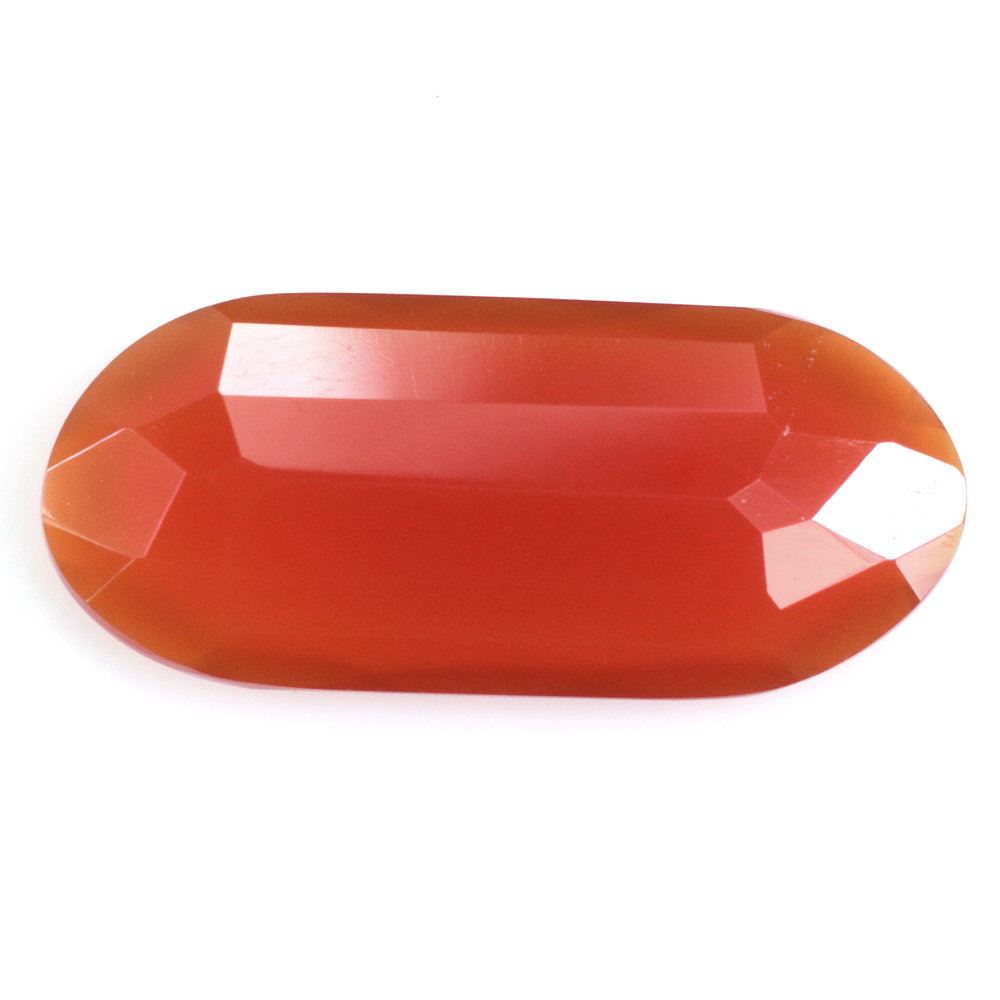 RED ONYX CUT CUSHION 25.50X11MM 9.33 Cts.