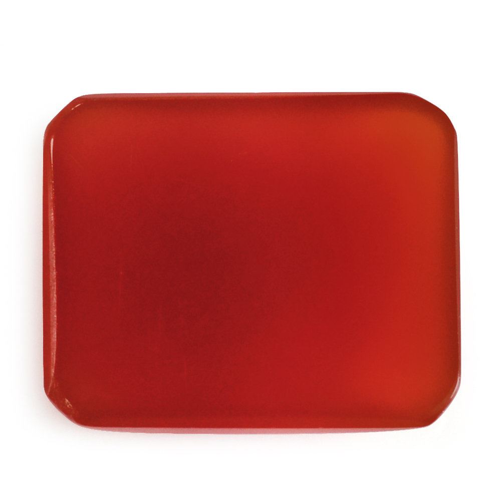 RED ONYX OCTAGON CAB 15.80X13MM 9.27 Cts.