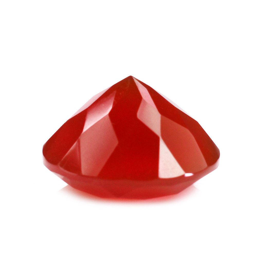 RED ONYX CUT ROUND 12MM 5.87 Cts.