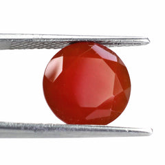 RED ONYX CUT ROUND 12MM 5.87 Cts.