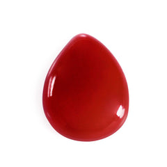 RED ONYX PEAR CAB 10X8MM 1.95 Cts.