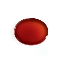 RED ONYX PLAIN OVAL CAB 10X8MM 2.90 Cts.