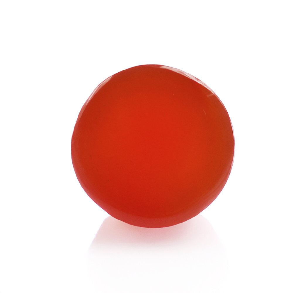 RED ONYX CHECKER BULLET CAB 10MM 7.35 Cts.