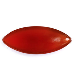 RED ONYX MARQUISE CAB 25X10MM 8.20 Cts.