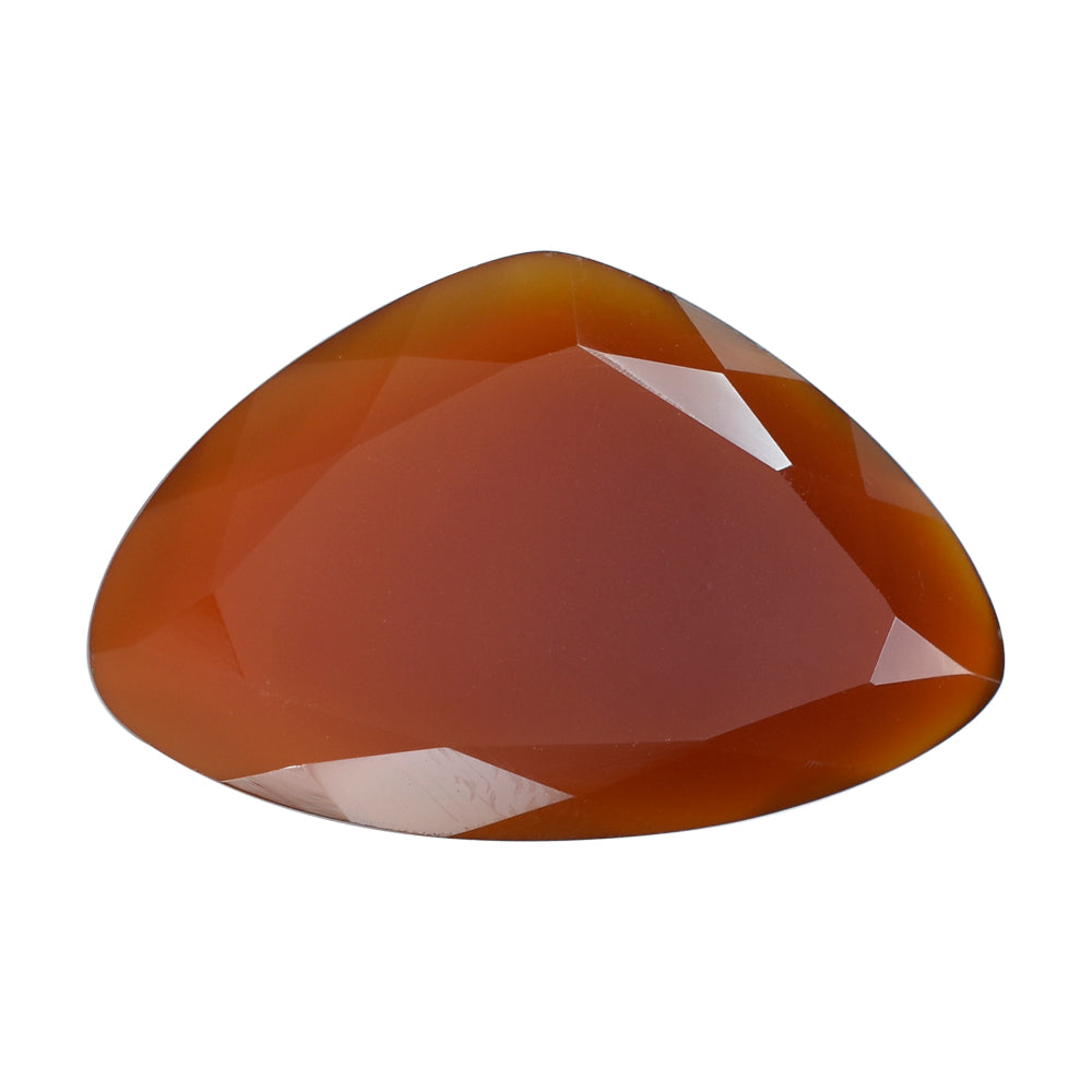 RED ONYX BOTH SIDE TABLE CUT FANCY  30X19MM 19.88 Cts.