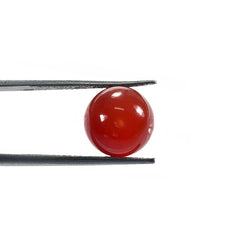 RED ONYX PLAIN ROUND BALLS (MEDIUM OILISH)(H/D_0.90MM) 10.00X10.00 MM 7.25 Cts.