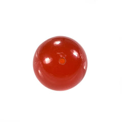 RED ONYX PLAIN ROUND BALLS (MEDIUM OPAQUE)(H/D_0.90MM) 10.00X10.00 MM 7.23 Cts.