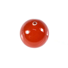 RED ONYX PLAIN ROUND BALL (DARK OLISH)(CLEAN)(H/D_0.75) 10.00X10.00 MM 7.03 Cts.