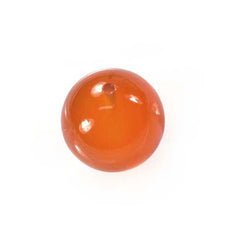 RED ONYX PLAIN ROUND BALL (ORANGE LIGHT)(HI) (H/D_0.75) 10.00X10.00 MM 7.20 Cts.
