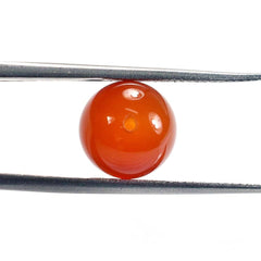 RED ONYX PLAIN ROUND BALL (MEDIUM OLISH)(CLEAN)(H/D_0.75) 10.00X10.00 MM 5.67 Cts.