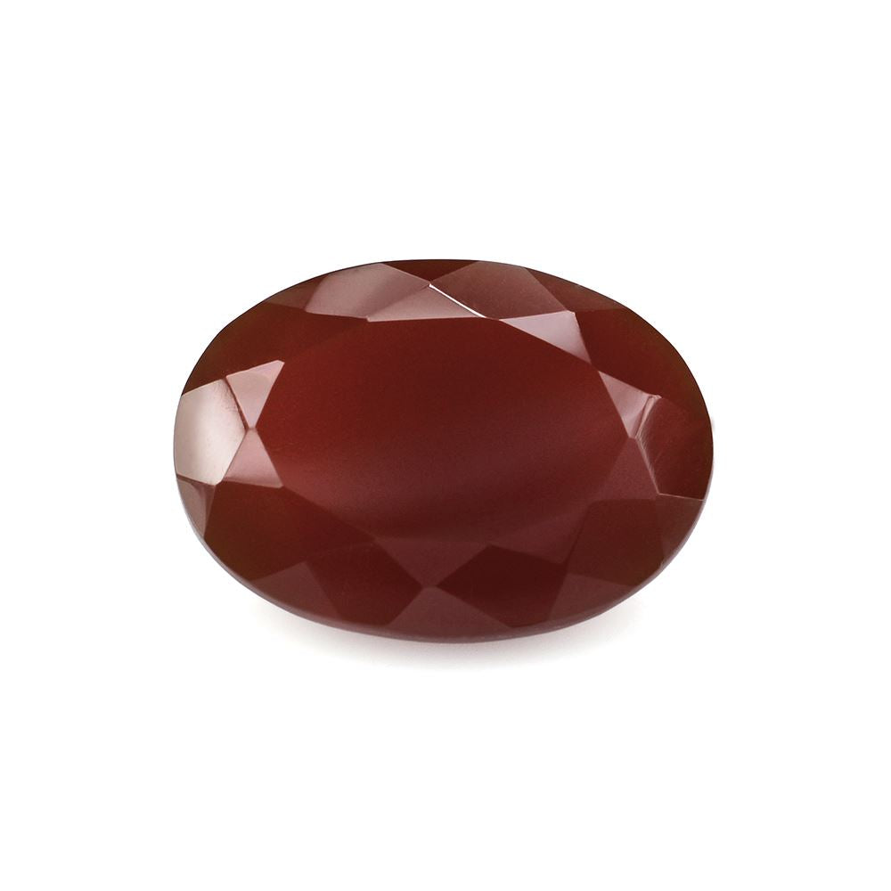 RED ONYX CUT OVAL 18X13MM 11.42 Cts.