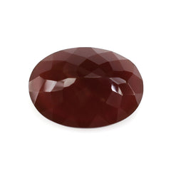 RED ONYX CUT OVAL 18X13MM 11.42 Cts.