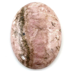 RHODOCHROSITE OVAL CAB 30X22MM 39.03 Cts.