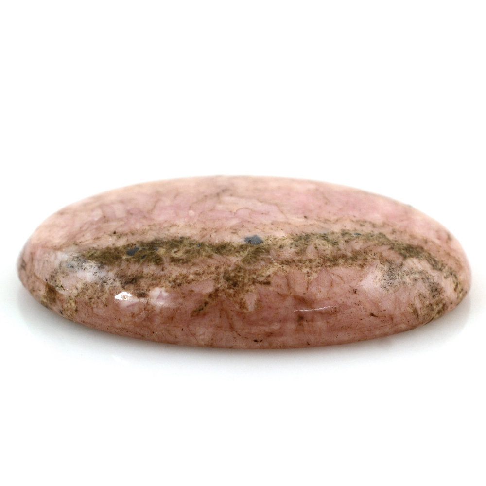 RHODOCHROSITE OVAL CAB 30X22MM 39.03 Cts.
