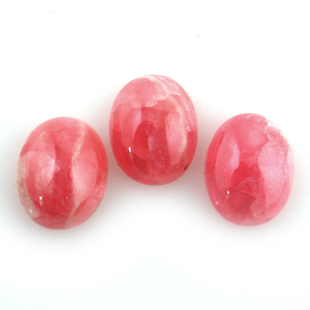 RHODOCHROSITE OVAL CAB 9X7MM 2.15 Cts.