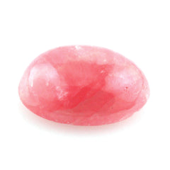 RHODOCHROSITE OVAL CAB 10X8MM (BROWN-RED) (WHITE-LINE) 3.19 Cts.