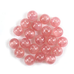 RHODOCHROSITE (ARGENTINA) PLAIN ROUND BALLS (FULL DRILL 1.50MM) (FINE) 6MM 1.94 Cts.
