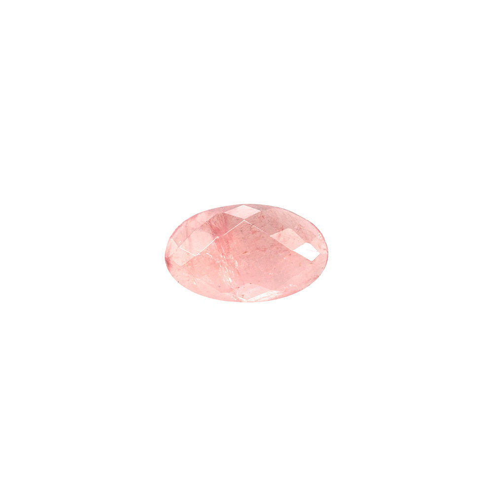 RHODOCHROSITE CHECKER CUT OVAL CAB (CLEAN) 5X3MM 0.25 Cts.
