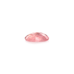 RHODOCHROSITE CHECKER CUT OVAL CAB (CLEAN) 5X3MM 0.25 Cts.