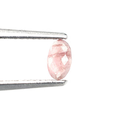 RHODOCHROSITE CHECKER CUT OVAL CAB (CLEAN) 5X3MM 0.25 Cts.
